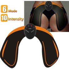 Kalça ve Kontrol 6 Mod Ems Kalça Eğitmen Kas Stimülatörü Kalça Kaldırma Masaj Makinesi Abs Fitness Popo Kaldırma Toner Eğitmen Yoğunluk Masajı (Yurt Dışından)