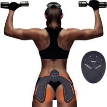 Kalça ve Kontrol 6 Mod Ems Kalça Eğitmen Kas Stimülatörü Kalça Kaldırma Masaj Makinesi Abs Fitness Popo Kaldırma Toner Eğitmen Yoğunluk Masajı (Yurt Dışından)