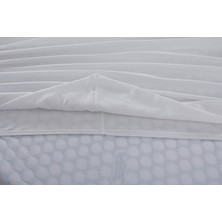 Doqu Home Colourful Fitted Çarşaf Çift Kişilik - Beyaz