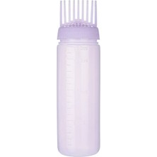 PURPLE-170ML 120ML Saç Yağı Aplikatör Şişesi Kuaförlük Şampuan Şişesi Saç Boyası Doldurulabilir Şişe Saç Boyama Kuaförlük Şekillendirici Araçları (Yurt Dışından)