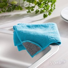 Minihome York Power Scrub Mikrofiber Bez 35 x 35 cm Mavi