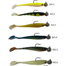 ef&fe Duck Tail 9.5cm 15GR Hazır Zokalı Silikon Yem (Modifiyeli)