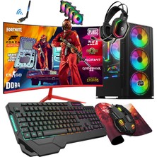 Zeiron Stella X5 Ryzen 5 3600 16GB 256GB SSD+500GB HDD RX550 23.8" Oyuncu Masaüstü Bilgisayar