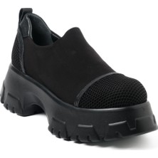 Kadın Günlük Ayakkabı GTN-5838 John May Sıyah Streç