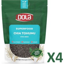 Dola Glutensiz Chia Tohumu 4 Adet