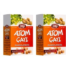 Dola Atom Çayı Ihlamur  Zencefil 135 gr 2'li