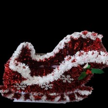 Parti Sürprizi Yılbaşı Partisi Noel Baba Kızağı Dekor Süs