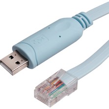 USB 2.0 Cisco Router RJ45 Konsol Kablosu usb to rj45 kablo 1.5m