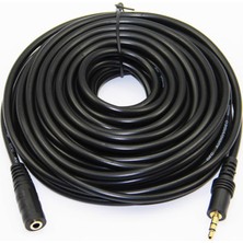 kulaklık uzatma kablosu 3,5mm stereo dişi erkek kablo 20m