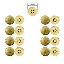 Hdg Mıknatıslı Yuvarlak Çanta Çıtçıtı Örgü Çantaya Mıknatıslı Çıtçıt Altın Rengi -18Mm Çap