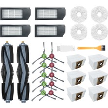 Humble Deebot X1 Omni/turbo Toz Torbası Ana Fırça Seti Hepa Filtre Paspas Temizlik Bezi Elektrikli Süpürge Aksesuarları (Yurt Dışından)