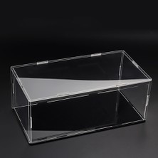 Humble Şeffaf Vitrin 1:18 Die-Cast Model Oyuncak Araba Için Uygun Toz Geçirmez Model Bebek Saklama Kutusu 31X16X15.5 cm (Yurt Dışından)