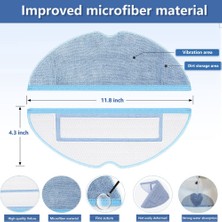 Humble S7 T7S G10 Elektrikli Süpürge Aksesuarları Yıkanabilir Bez Için Uyumlu Yedek Parçalar Paspas Bezi (Yurt Dışından)