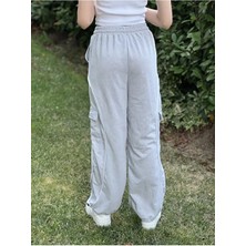 Daily Fashion Vintage Line Detay Kargo Cep Trotters Baggy Eşofman Altı Daily
