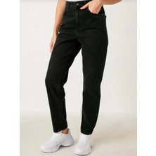 Geenz Likralı Mom Jean Pantolon
