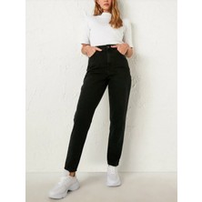 Geenz Likralı Mom Jean Pantolon