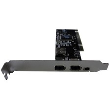 PCI 1394 Firewire Kart 3x6PIN - 1x4 Pin