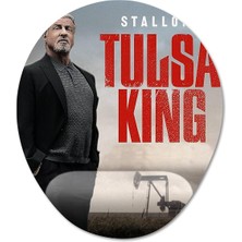 Pixxa Tulsa King Bilek Destekli Mousepad Model - 1 Oval