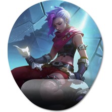Pixxa Mobile Legends - Ixia Bilek Destekli Mousepad Model - 3 Oval