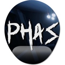 Pixxa Phasmophobia Bilek Destekli Mousepad Model - 2 Oval