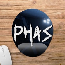 Pixxa Phasmophobia Bilek Destekli Mousepad Model - 2 Oval