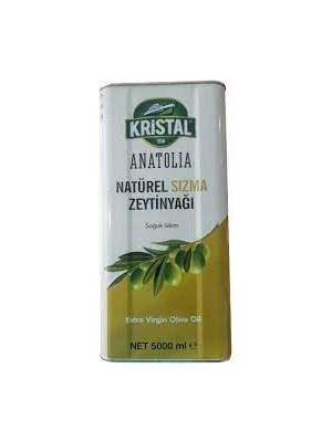 Kristal Anatolia Natürel Sızma Zeytinyağı 5 L