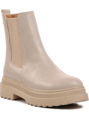 Ayakmod 261074 Bej Kadın Chelsea Bot