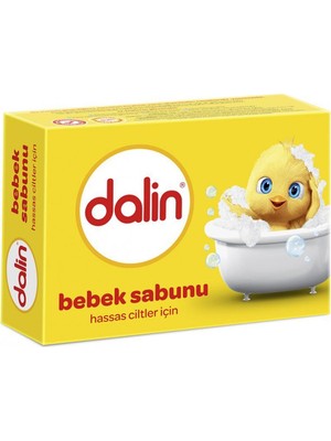 Dalin Bebek Sabunu Hassas Ciltler İçin Yumuşak Formül 100 gr Mis Kokulu