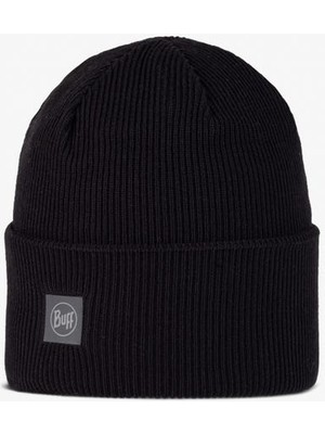 Buff Labs Buff Buff® Crossknıt Beanıe Solıd Black Bere