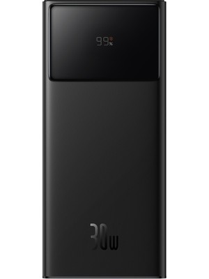 Baseus Star-Lord 30W 20.000 Mah Dijital Ekranlı Powerbank Siyah