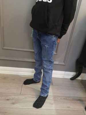 Daniel Milano Booss Erkek Çocuk Denim Kot Pantolon Buz Mavi