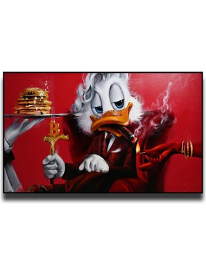 Hediye Vakti Retro Donald Duck Karikatür 29 Lu Duvar Posteri 10CM*15CM