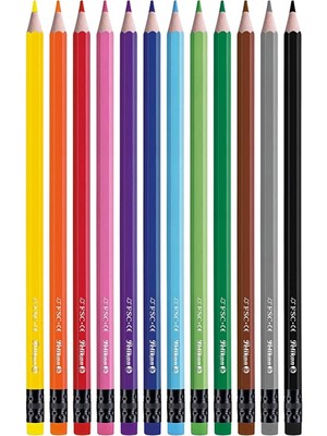 Pelikan Kuru Boya Kalemi 12 Li Silgili
