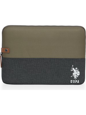 U.S. Polo Assn. Laptop Bölmeli Su Geçirmez Evrak Çantası Yeşil Renk Şık Tasarım 23696