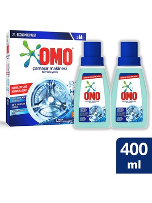 Omo Çamaşır Makinesi Temizleyicisi Çam Esintisi Derinlemesine Hijyen 400 ml