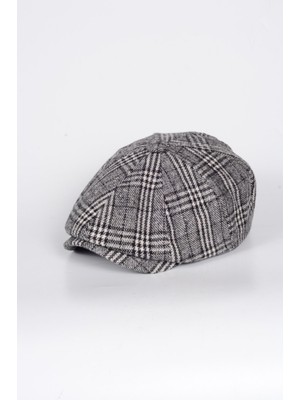 mercantoptan Ekoseli David Beckham Model Peaky Blinders  Kasket Baretta Şapka