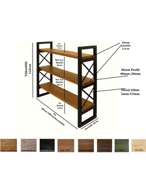 Ntconcept Wen Masif Ağaç VITRIN70 cm