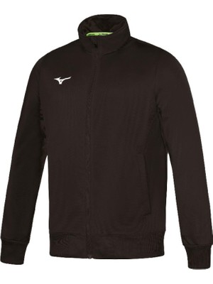 Mizuno Core Jacket Erkek Sweatshirt Siyah