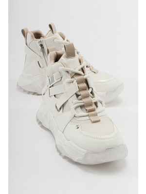 Luvi Clara Beyaz Kadın Spor Bot