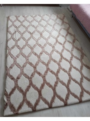 Espical Home Welsoft Kumaştan Kaymaz Tabanlı Lastikli Halı Örtüsü Dekoratif Yıkanabilir 200 x 290 cm
