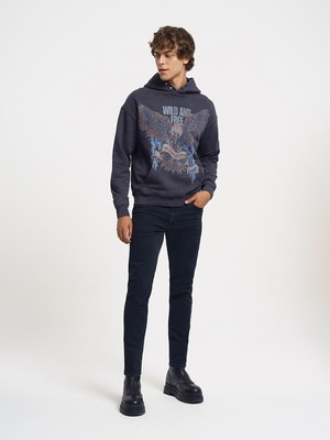 Loft Oversize Erkek Sweatshirt