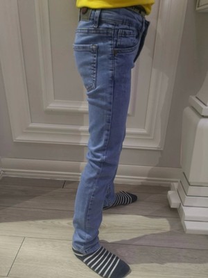 Daniel Milano Slim Fit Erkek Çocuk Denim Kot Pantolon Buz Mavi 999