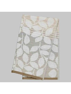 Sarev %100 Pamuk Tara Bej 50X90 Havlu