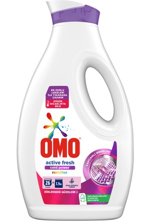 Omo Active Clean detersivo liquido lavatrice con rubinetto - 7,5lt