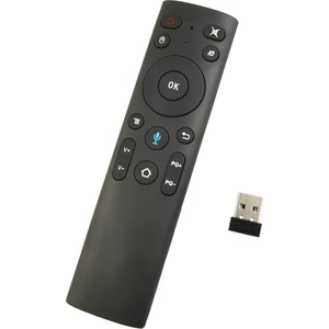 Q5 + Air Mouse Bluetooth Sesli Uzaktan Kumanda Akıllı Tv Android Kutusu Için Kablosuz 2.4g Sesli Uzaktan Kumanda (Yurt Dışından)