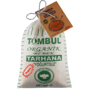 Tombul Organik Yoğurtsuz (Vegan) Bebek Tarhanası 500 gr