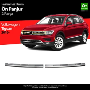 VW Tiguan Krom Ön Panjur 2 Prç. 2016-2020