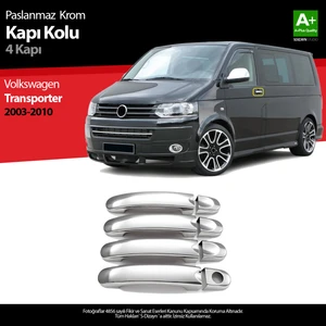 Volkswagen T5 Transporter Krom Kapı Kolu 4 Kapı 2003-2010 A+ Kalite