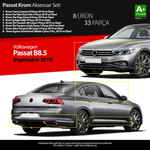 Volkswagen Passat B8.5 Impression Krom Aksesuar Seti 33 Parça A+