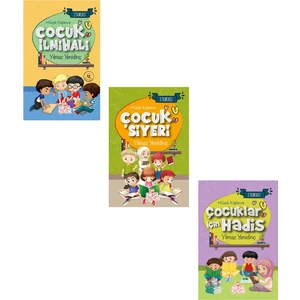 Yılmaz Yenidinç Küçük Kalplere Çocuk Ilmihali + Çocuk Siyeri + Çocuklar Için Hadis (3 Kitap)